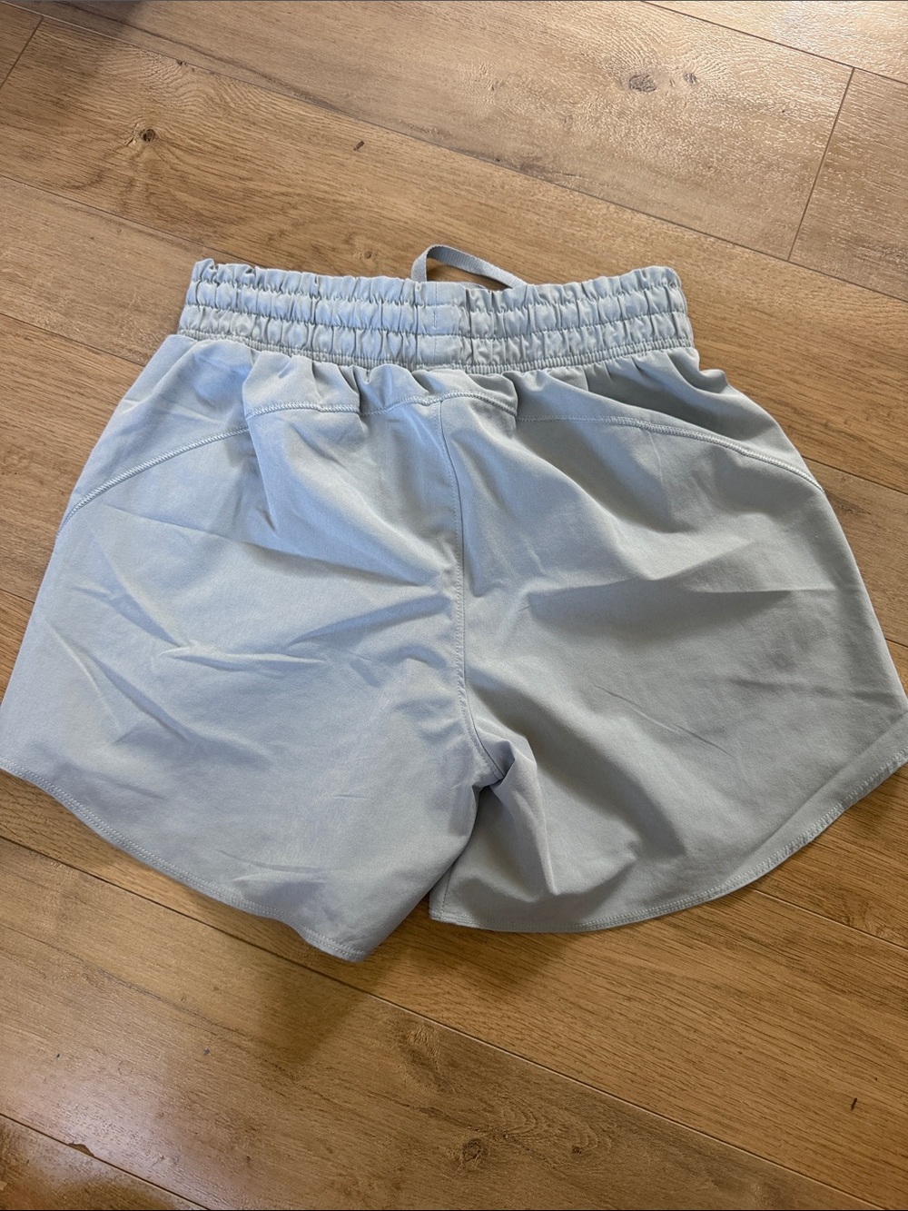 Under Armour Women's Athletic Shorts Trio - Light Blue, Red, Navy - Picture 4 of 8